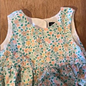 Baby gap floral romper